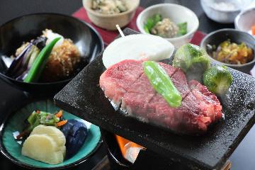 〈禁煙〉お料理満喫♪上州牛溶岩焼きプラン☆平日はワンドリンク付き