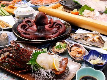 日間賀島の恵み♪『金華荘』定番の海鮮会席☆-島shima- [１泊２食付]