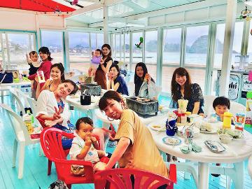 【4/15～7/14】お刺身付きグレードアップ ☆大人気☆浜茶屋でバーベキュープラン ☆