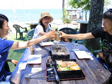 夏限定【近江牛バーベキュープラン】びわ湖畔で、ペットと一緒に贅沢な時間を…≪1泊2食付き≫