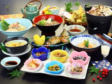 【10/1～12/10限定】秋三昧きのこ祭りプラン◆秋の味覚を楽しむ特別会席～紅葉×露天×秋味～