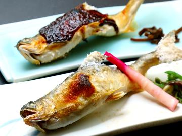 ◆日帰り◆鮎づくしコース《昼食》