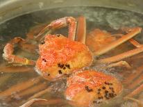 【タグ付活ズワイ蟹2杯使用！茹で蟹【大】約600ｇ】新鮮活がに！フルコースプラン