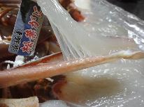 タグ付き活松葉ガニ１杯プチコース（ふるさと納税対応）