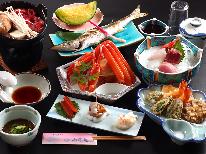 【グルメ旅】富山 味覚の女王。＜紅ズワイガニを食す＞富山湾 季節の味覚を味わう♪1泊2食付
