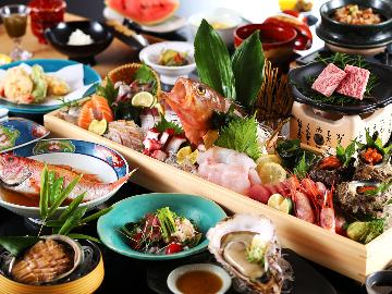 夏【松コース】岩ガキ・のどぐろ煮付け・アワビ刺身・地魚盛り合わせプラン | お子様限定 花火特典付き