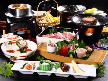 スタンダード◆ 鮑＆黒毛和牛　和のこころを味わう[ST2食付]