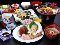 【グレードアップ】いわて和牛の陶板焼きorしゃぶしゃぶ　どちらか選べる！さらに海の幸と山の幸盛りだくさん