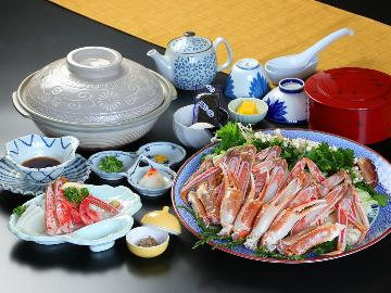 初心者の方にオススメ♪蟹1杯分を使用☆かにすきコース【1泊2食付】