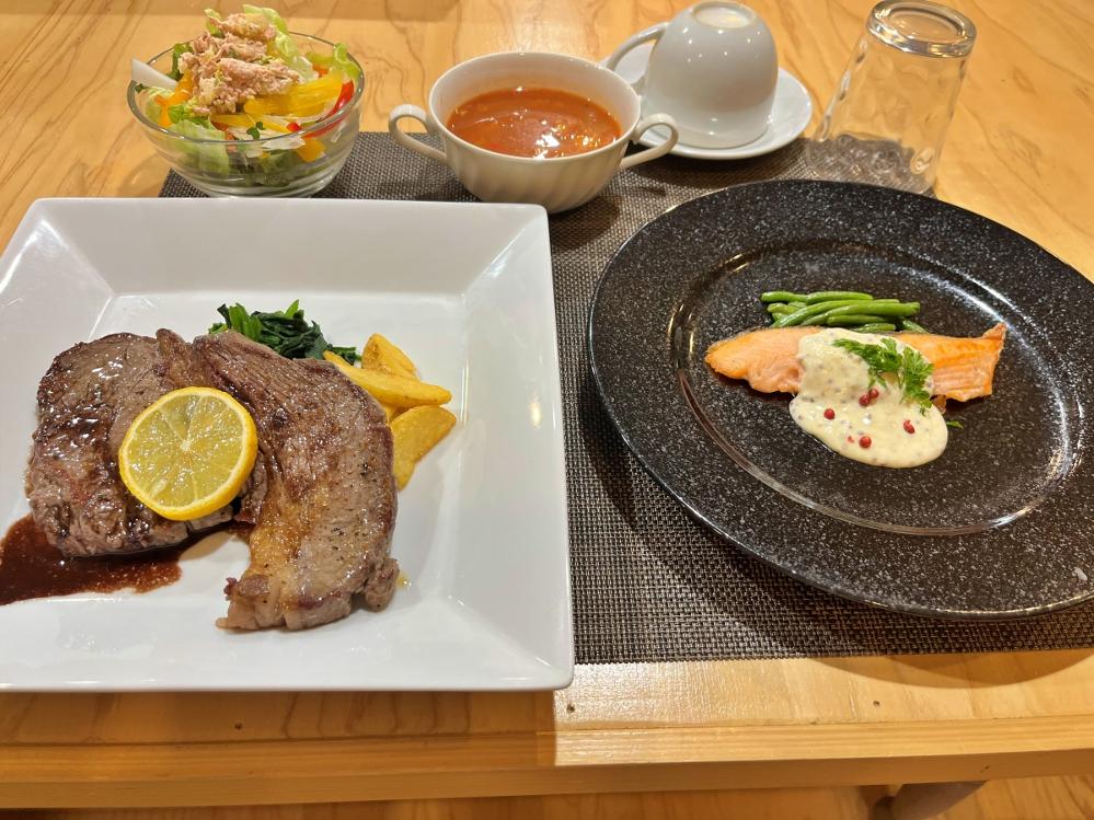 【平日・３月・４月限定】品数を減らしてお値打ち価格♪洋食ディナーでおなかいっぱい～1泊2食付