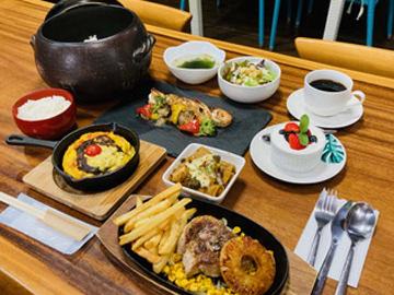 本格アグーステーキ＆ハワイアンスタイルメニュー★地元産泡盛１本プレゼント付＜2食付＞