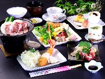 【梅コース】季節のリーズナブル会席♪一泊二食付き