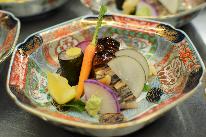 今の旬はこれ！万助楼の料理で丹後を食べる「旬のお料理プラン」一泊二食付
