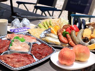 【BBQ★１泊2食付】お子様に駄菓子＆花火プレゼント！観音山で星空を眺めながら♪仲間、家族で旅の思い出作りに♪