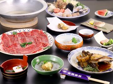 【クエフルコース×熊野牛～松～】和歌山の山海の幸を食べつくす！クエと熊野牛の最強タッグ