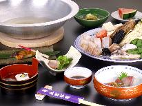 【クエ鍋コース～梅～】クエを一度食べたらほかの魚はもうクエん！「鍋料理の王様」