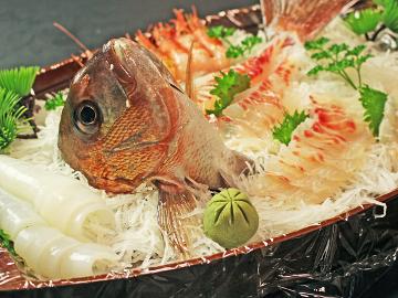 リーズナブルふぐコースに舟盛り付！！★自家養殖の若狭フグ♪★