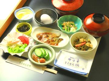 【朝食のみ】平日限定！からだに優しい和朝食プラン ～星空を望む貸切露天無料～