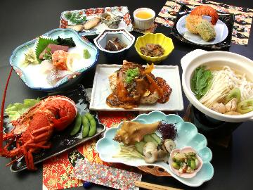 【お勧めコース】少し豪華に！海の幸をご堪能《２食付》
