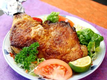 ★徳島自慢★　阿波尾鶏ワイルドスパイシー焼き付き一泊二食付きプラン