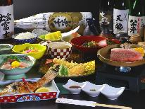 豪華2大美食《しまね和牛100g×のど黒》二つの高級食材をお部屋で心ゆくまで…温泉美肌♪