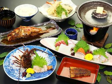 【当館プレミアム】伊勢海老＆鮑が付いて13000円～♪味には自信があります