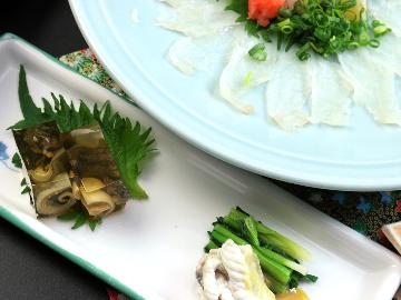 【天然ふぐフルコース】天然ふぐの美味しさをたっぷりご堪能♪