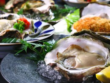 【期間限定】旬の味覚を楽しむ♪スタンダード＆岩牡蠣コース！