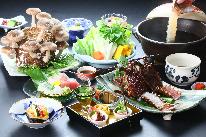 【伊勢海老しゃぶしゃぶ】 ☆当館名物の絶品☆　伊勢海老のすべてを余すとこ無く堪能！ 一度はお試しを！