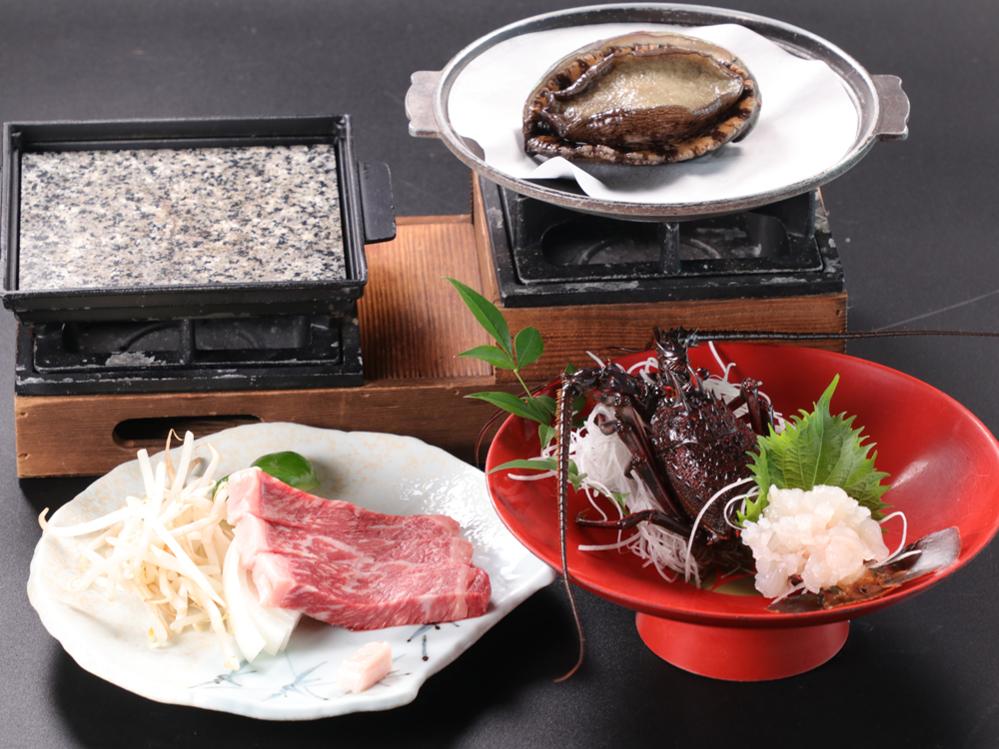◇イセエビorアワビor和牛！お好きなメイン食材チョイスプラン