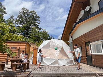 【食材・ドリンク持ち込みBBQ】サウナ＆グランピング風テントの休憩スペース付！最高アウトドア体験★