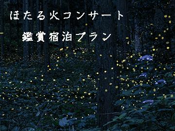 【別館/素泊まり】＼8/2限定／～幻想的な一夜限りの演奏～ほたる火コンサート鑑賞宿泊プラン【座席付】
