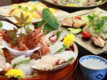 秋の地魚、大漁です！旬のお刺身6点盛×地酒を堪能☆気仙沼の新鮮食材が彩る創作和食≪1泊2食≫