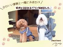 【愛犬と一泊】いぬ旅日和 U。・ェ・。U ~大切な家族と過ごす休日~【素泊まり】