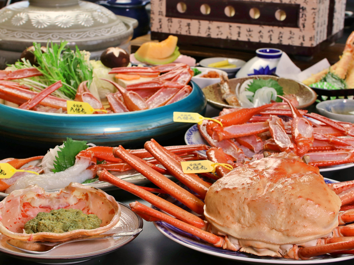 【HP限定価格】期間： 11月7日~3月31日　旨い＆ボリューム大！『イチオシ！』オススメ蟹フルコース〔お一人様1.7杯分〕