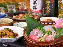 【グレードUP！海鮮創作料理】お食事を豪華に彩るお刺身盛り合わせとその日のおすすめ1品