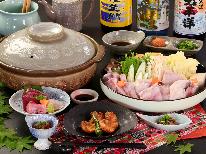 【天然本クエの極旨鍋】コラーゲン豊富な幻の高級魚を〆まで味わい尽す≪期間限定»