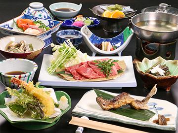 【2食付】標高1,300ｍで神秘の秘湯体験！源泉かけ流しの大パノラマ露天と手作り田舎料理が自慢☆