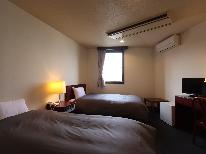 【素泊まり】デラックスシングル・ベッド2台（ベッド＋ソファベッド）のご予約はこちらから◎無料駐車場有