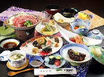 【1泊2食付】板長厳選の和食膳と源泉かけ流しの大露天風呂で温泉を満喫♪