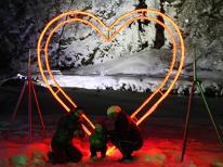 【タルマかねこおりライトアップ】カイロプレゼント&鑑賞後は温泉で温まる♪冬の特別プラン《1泊2食》