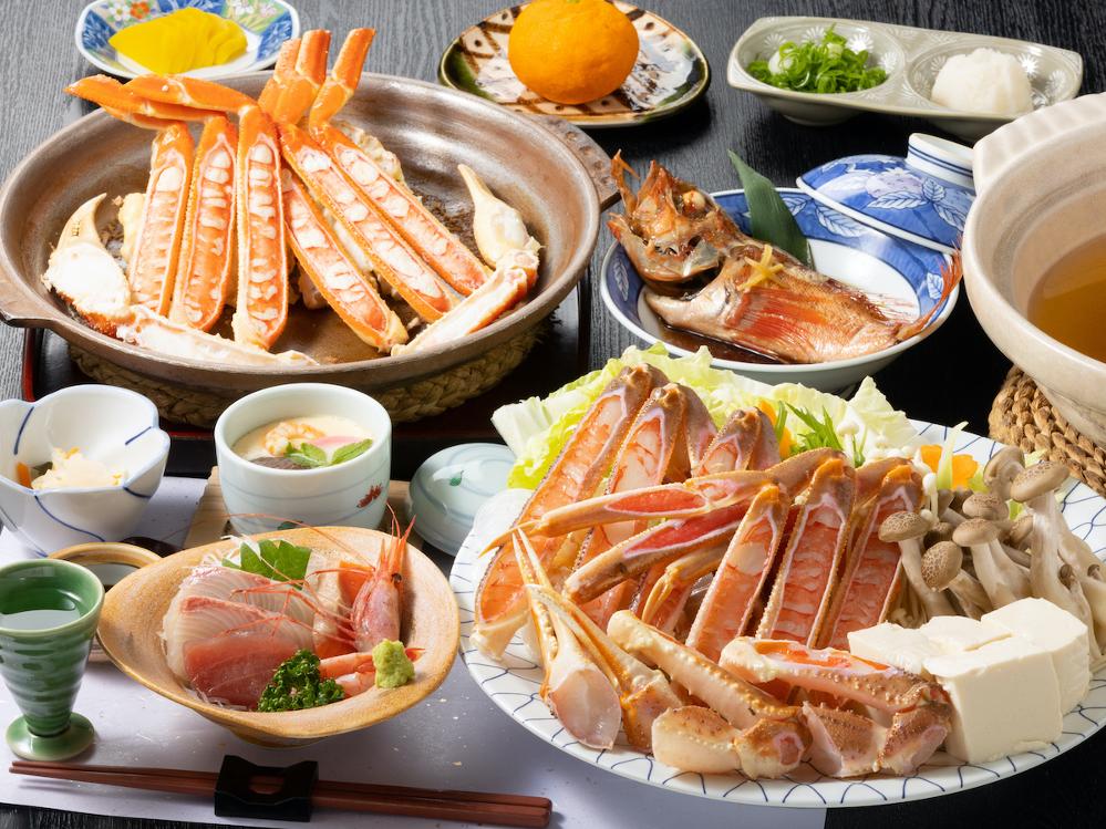 【カニ鍋×宝楽焼きガニ】当館人気ナンバーワン！迷ったらコレ♪スタンダードコース