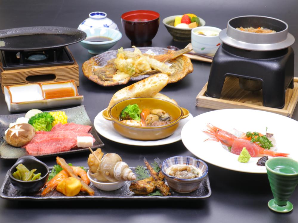 【スタンダード】1番人気☆和洋創作里山コース【1泊2食付】  2026年7月～