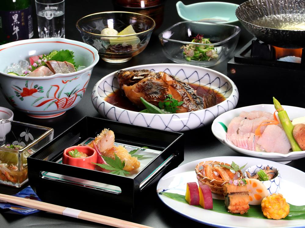 割烹料理宿が仕立てる『湯浅の旬地魚プラン』一泊二食付き
