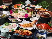 デラックス◆伊勢海老＆鮑＆知多牛＆地魚姿盛！フルコース☆