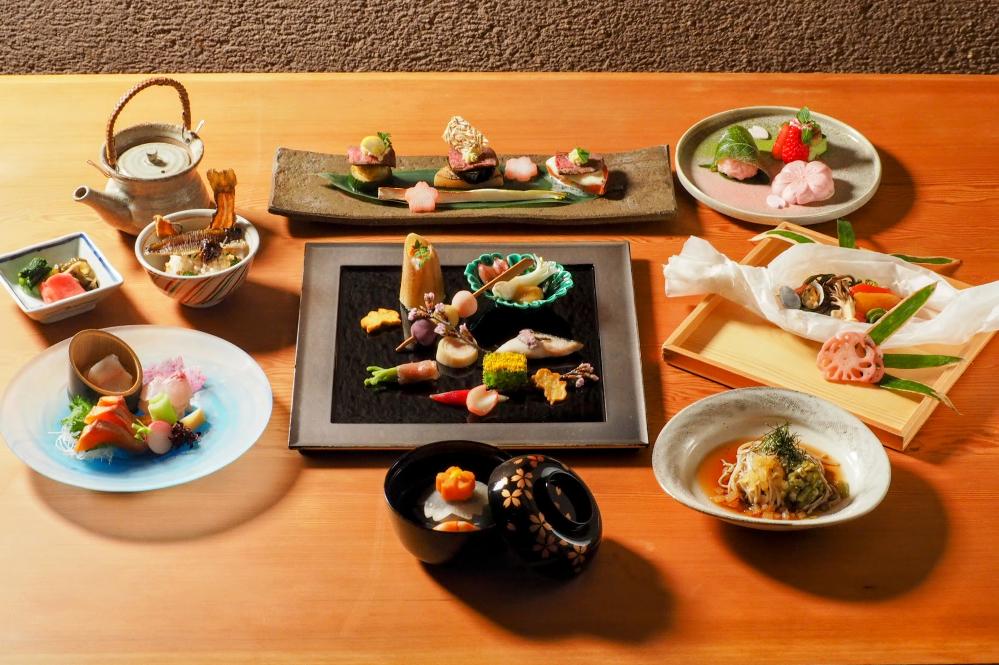 【１泊夕食のみ】なごみ野の創作懐石を味わう