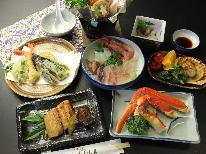 ≪定番≫ボリューム・鮮度に自信アリ！◆とれたて海の幸会席◆【若狭の海鮮を満喫】