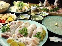 【冬季人気ＮＯ１】≪若狭とらふぐフルコース≫自家養殖だからできるボリュームと鮮度！！【10/1～5/5限定】