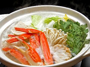 【冬季限定】冬の味覚ズワイガニ≪人気の焼きガニ付き≫