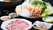 【二食付き】5種の中から2つ味が選べる鍋♪お得な食事付きプラン！